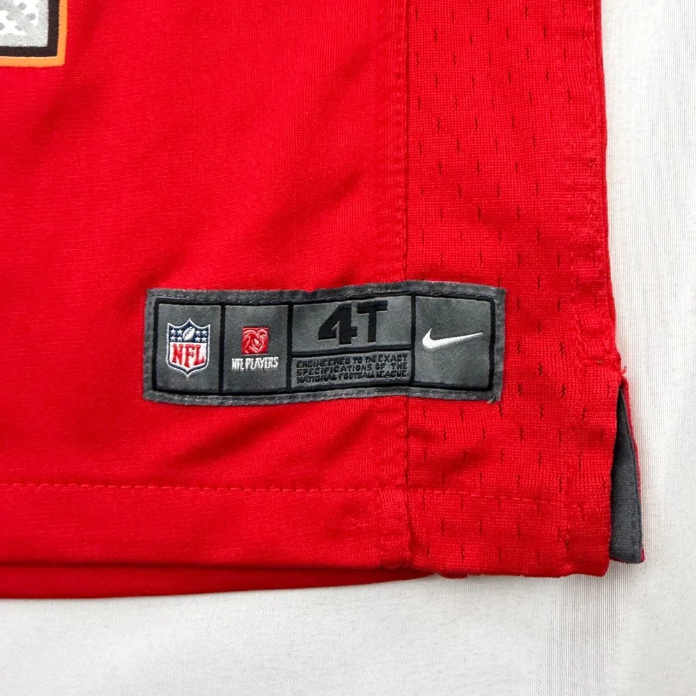 Nike Football Jersey Kids 4T Red Jameis Winston Tampa Bay Buccaneers #3